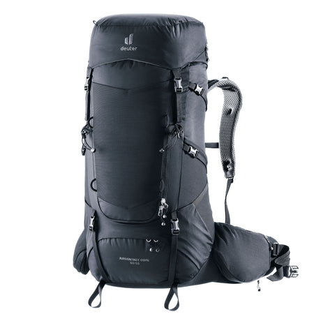 deuter Aircontact Core 50+10 Backpack | Black Rucksacks & Backpacks deuter