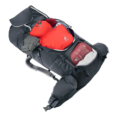 deuter Aircontact Core 50+10 Backpack | Black Rucksacks & Backpacks deuter