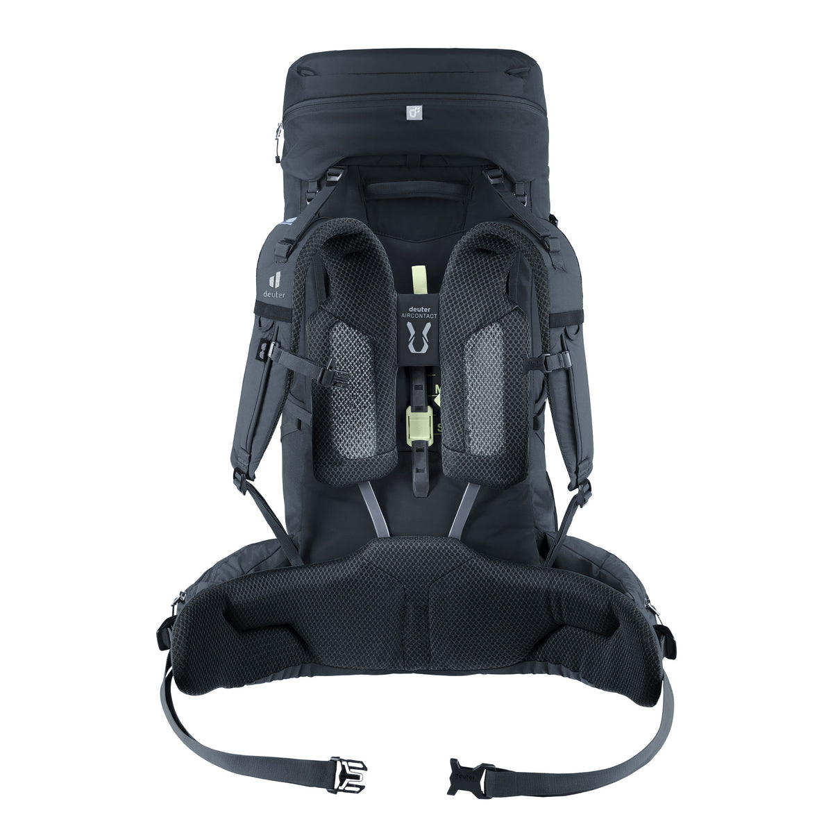deuter Aircontact Core 50+10 Backpack | Black Rucksacks & Backpacks deuter