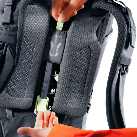 deuter Aircontact Core 50+10 Backpack | Black Rucksacks & Backpacks deuter