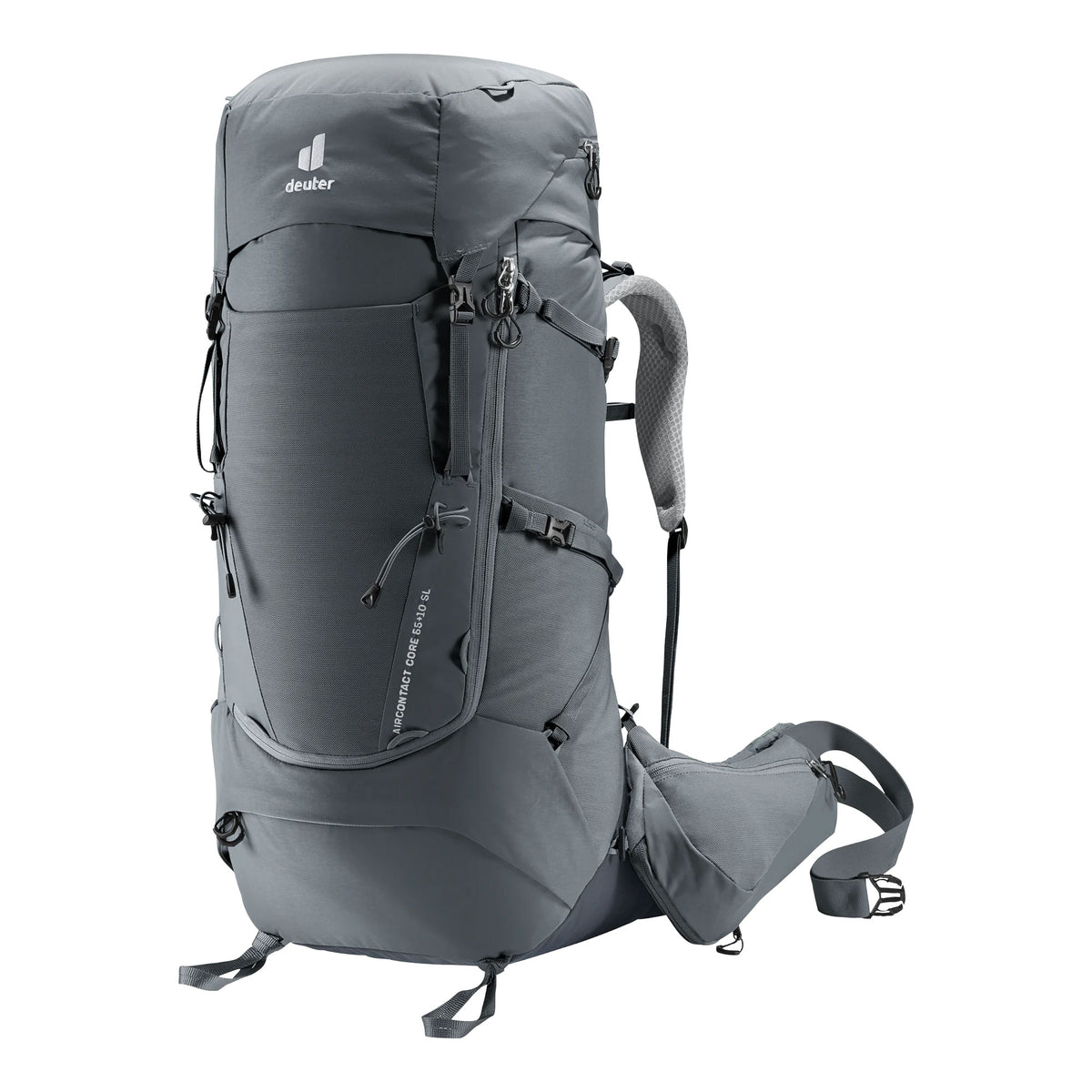 deuter Aircontact Core 55+10 SL Backpack | Graphite Rucksacks & Backpacks deuter