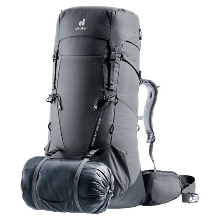 deuter Aircontact Core 55+10 SL Backpack | Graphite Rucksacks & Backpacks deuter