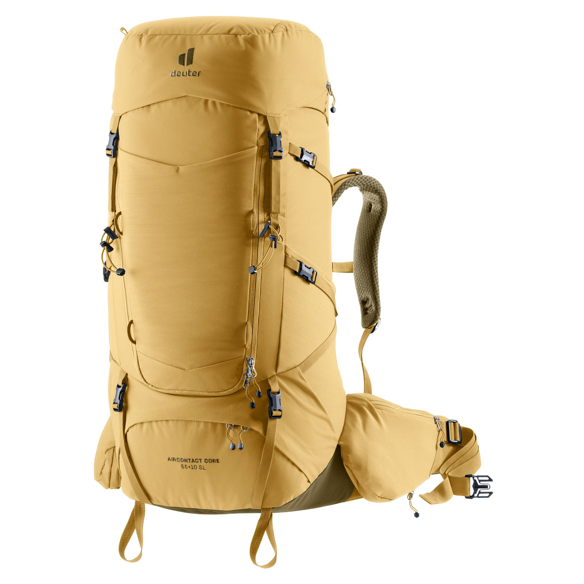 deuter Aircontact Core 55+10 SL Backpack | Savanna Nori Rucksacks & Backpacks deuter