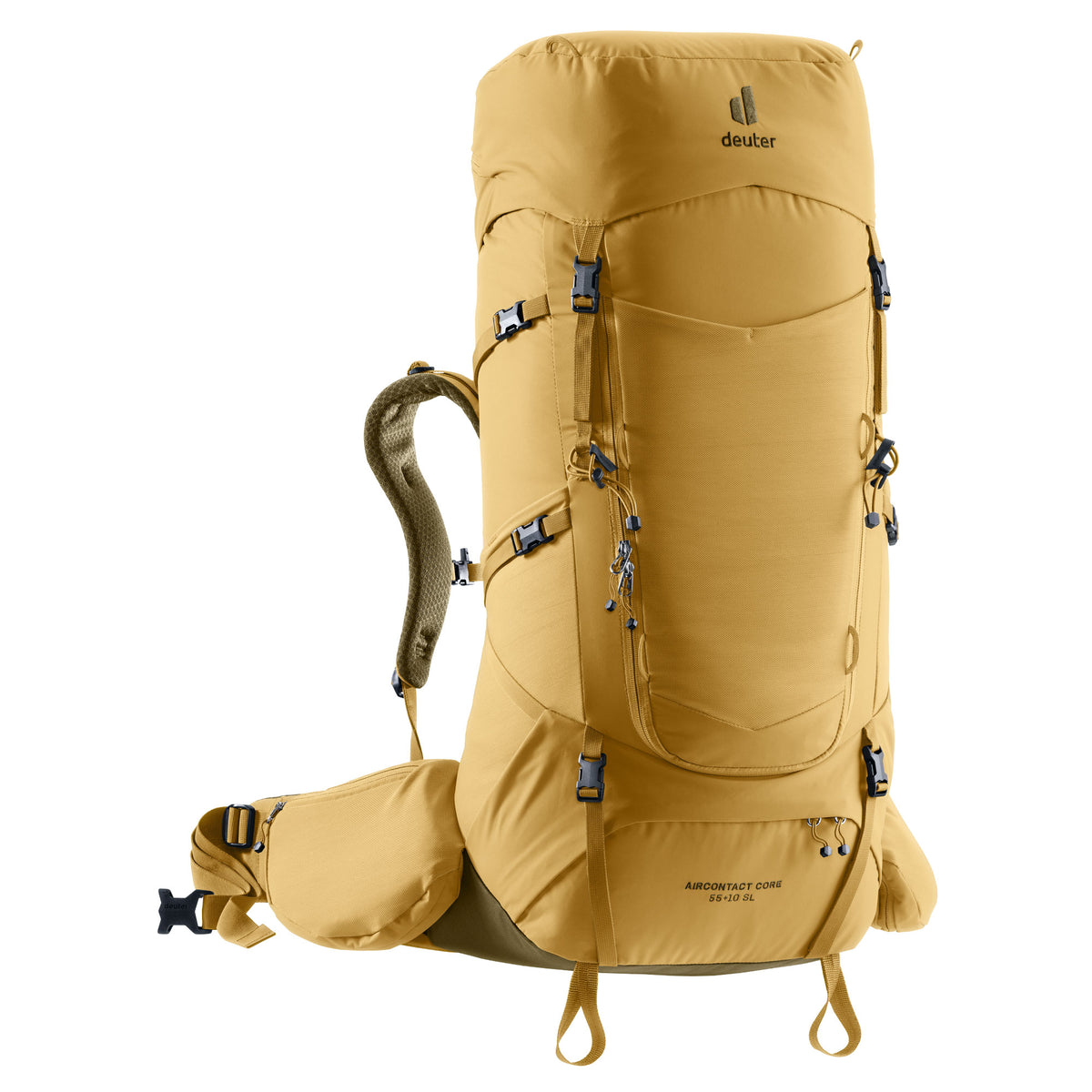 deuter Aircontact Core 55+10 SL Backpack | Savanna Nori Rucksacks & Backpacks deuter
