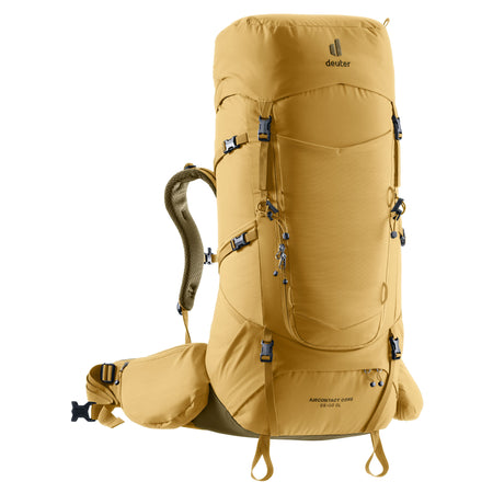 deuter Aircontact Core 55+10 SL Backpack | Savanna Nori Rucksacks & Backpacks deuter