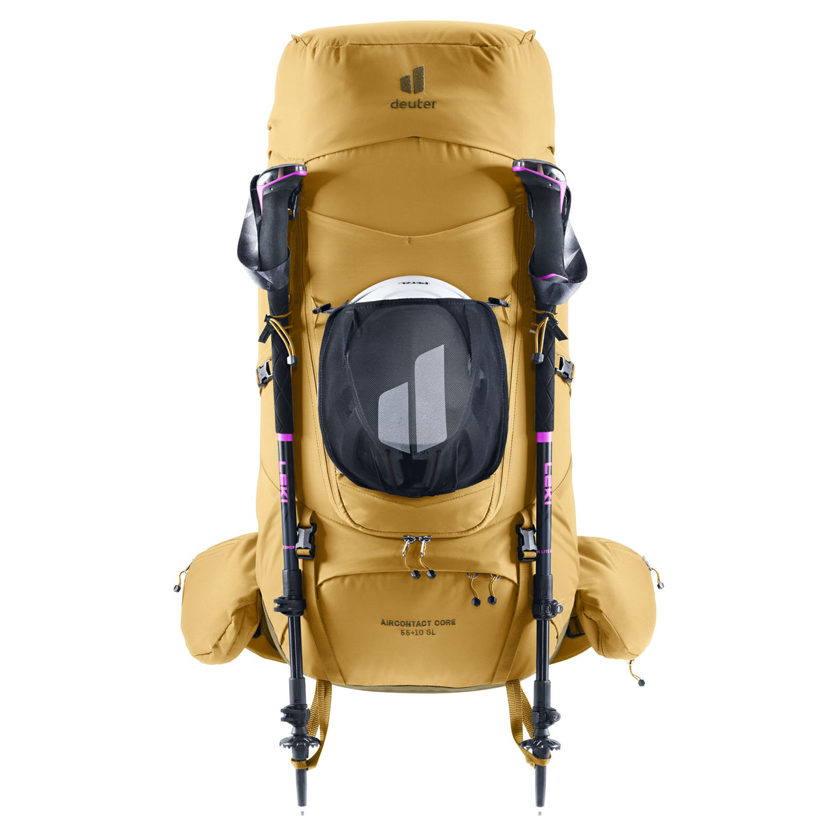 deuter Aircontact Core 55+10 SL Backpack | Savanna Nori Rucksacks & Backpacks deuter