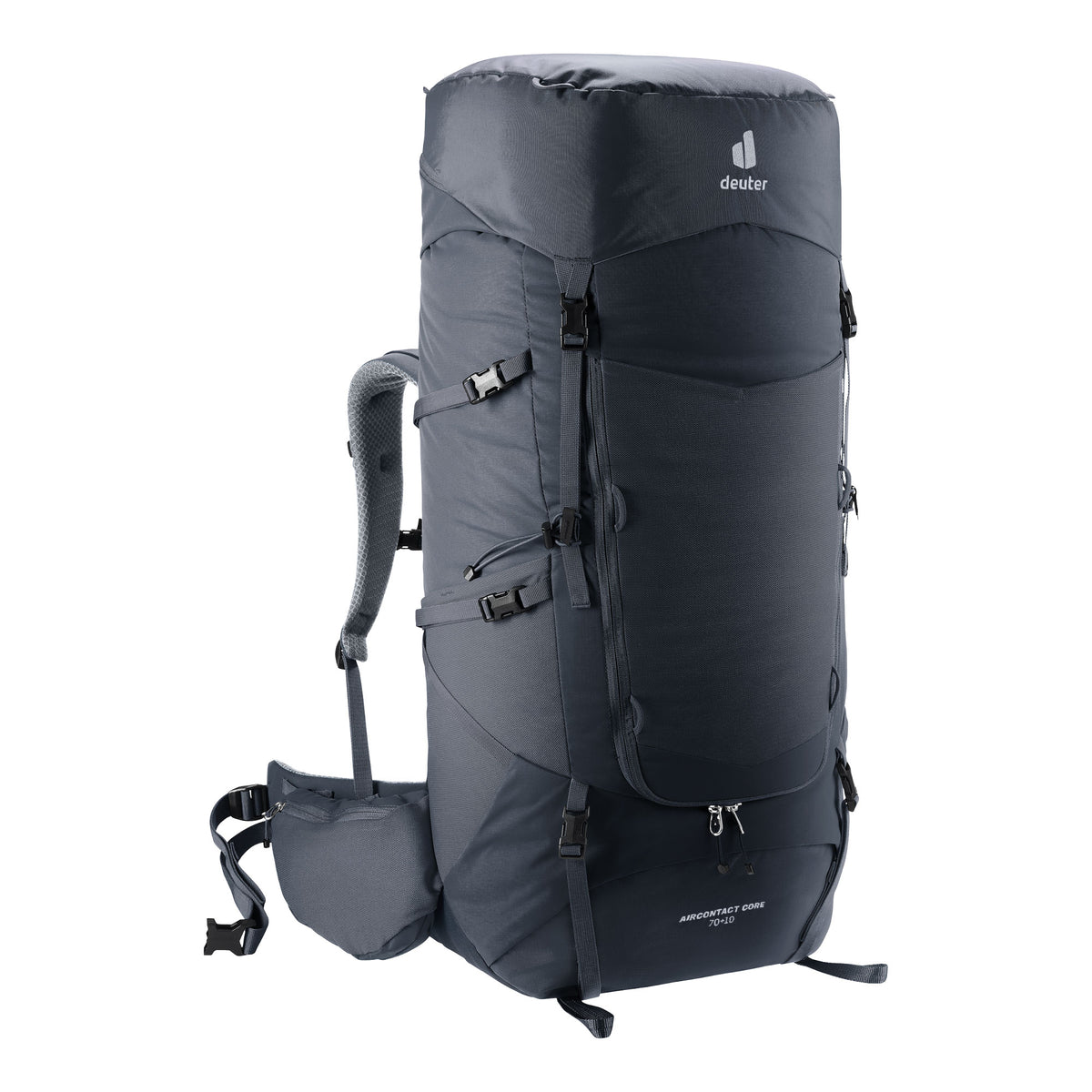 deuter Aircontact Core 70+10 Backpack | Black Rucksacks & Backpacks deuter