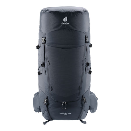 deuter Aircontact Core 70+10 Backpack | Black Rucksacks & Backpacks deuter