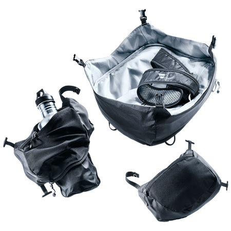 deuter Aircontact Pro 75+10 Backpack | Black Rucksacks & Backpacks deuter