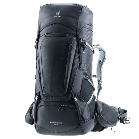deuter Aircontact Pro 75+10 Backpack | Black Rucksacks & Backpacks deuter