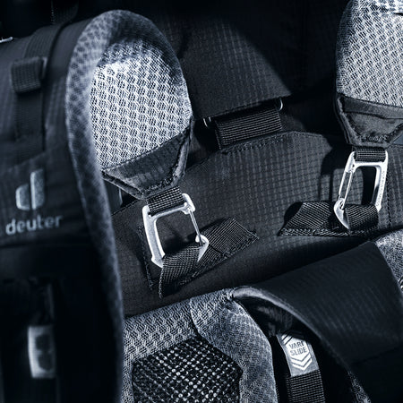 deuter Aircontact Pro 75+10 Backpack | Black Rucksacks & Backpacks deuter