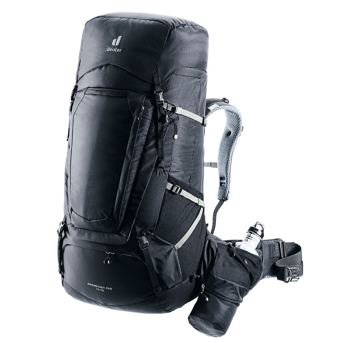 deuter Aircontact Pro 75+10 Backpack | Black Rucksacks & Backpacks deuter
