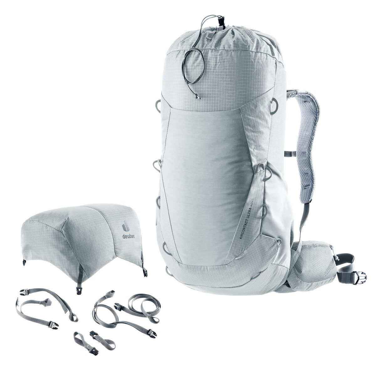 deuter Aircontact Ultra 40+5 Backpack | Tin Shale Rucksacks & Backpacks deuter