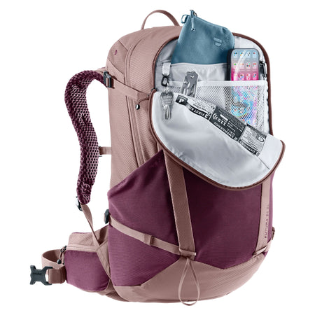 deuter Futura 25 SL Hiking Backpack | Cassis Ashrose Camping Accessories deuter