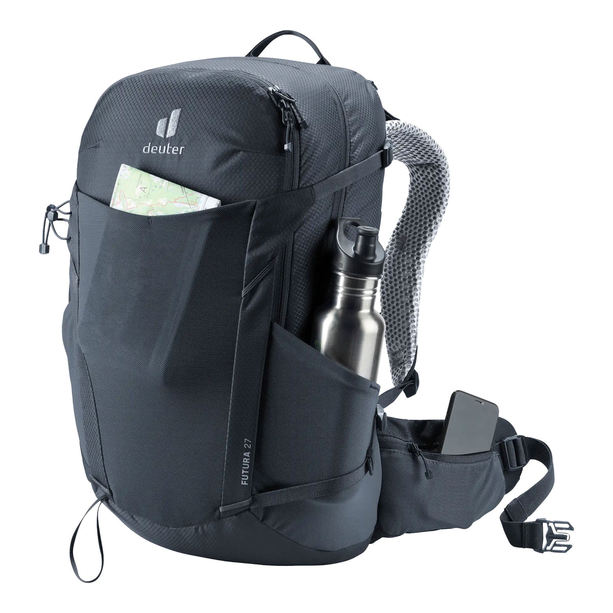 deuter Futura 27 Hiking Backpack | Black Rucksacks & Backpacks deuter