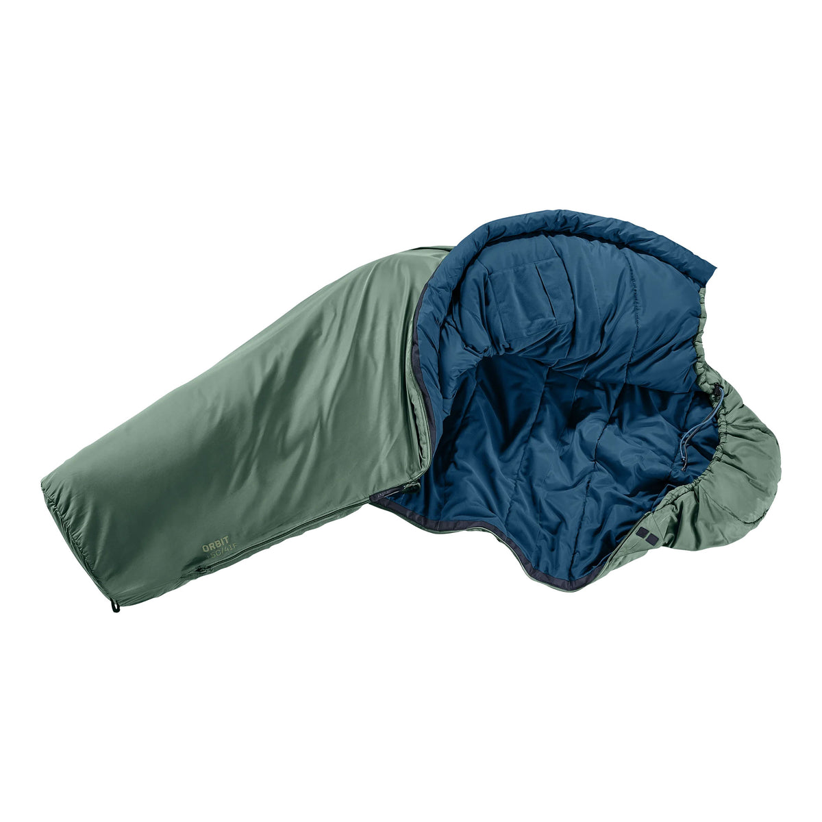 deuter Orbit +5C/41F Synthetic Sleeping Bag | Ivy Ink Sleeping Bags deuter