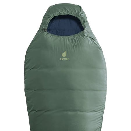 deuter Orbit +5C/41F Synthetic Sleeping Bag | Ivy Ink Sleeping Bags deuter