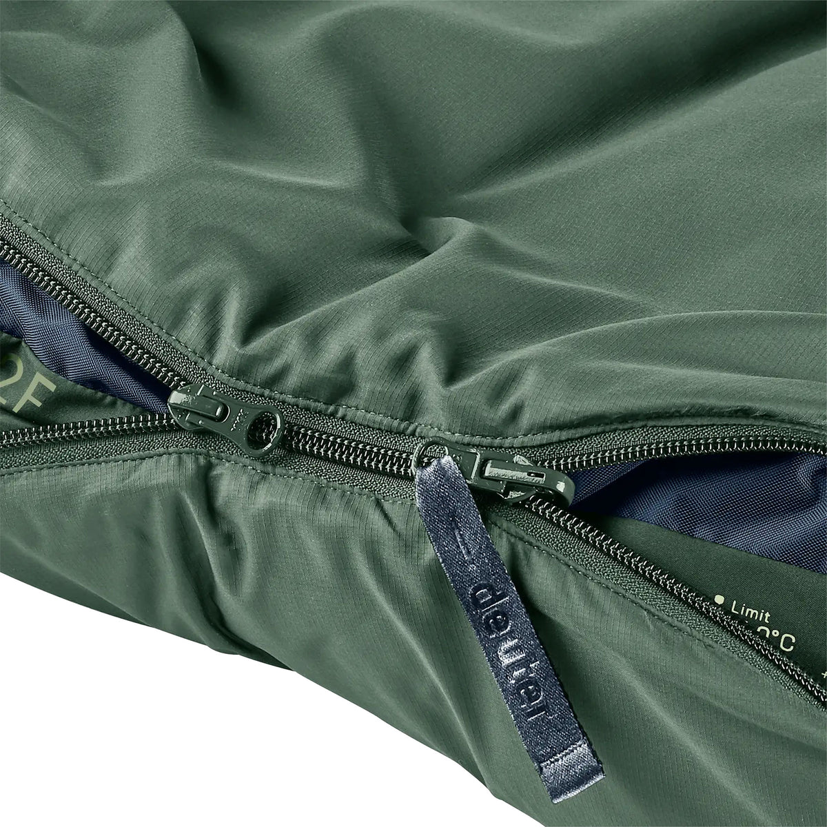 deuter Orbit EL 0C/32F Synthetic Extra Long Sleeping Bag | Ivy Ink Sleeping Bags deuter