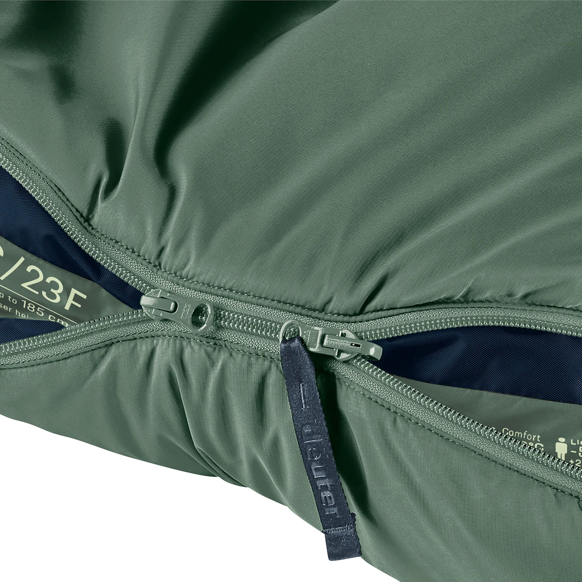 deuter Orbit -5C/23F Synthetic Sleeping Bag | Ivy Ink Sleeping Bags deuter