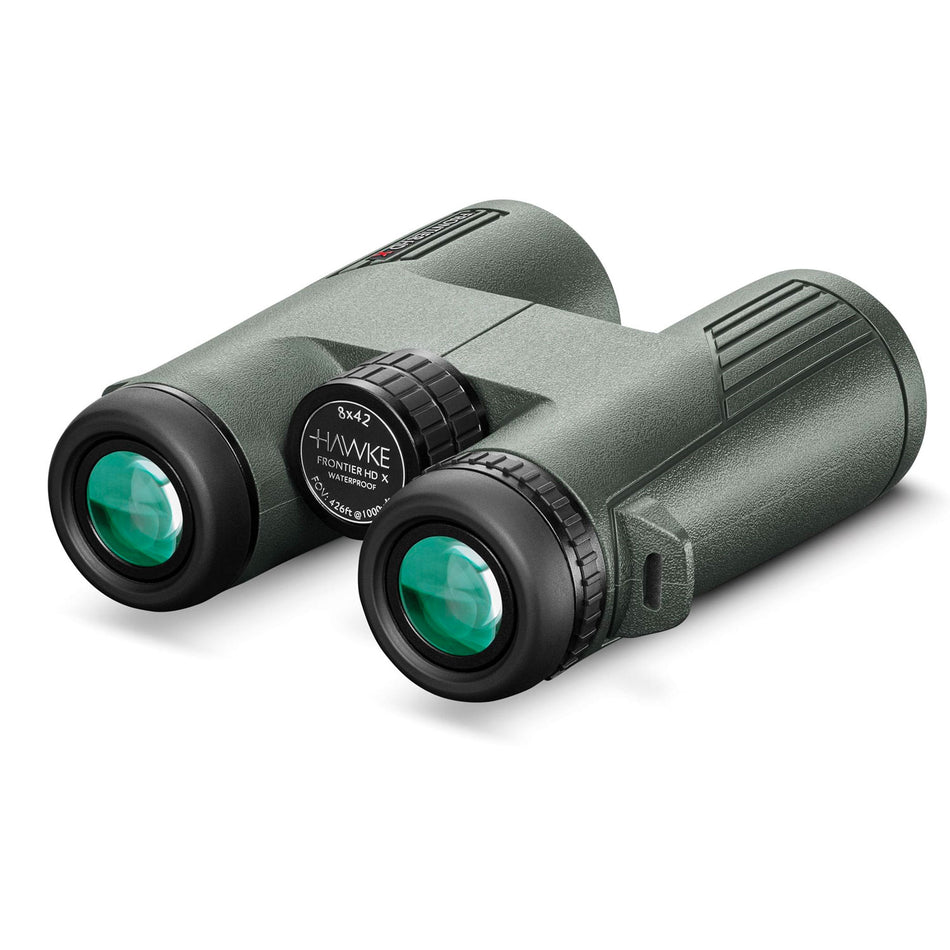 Hawke Frontier HD X 8x42 Binoculars - Green Binoculars Hawke   