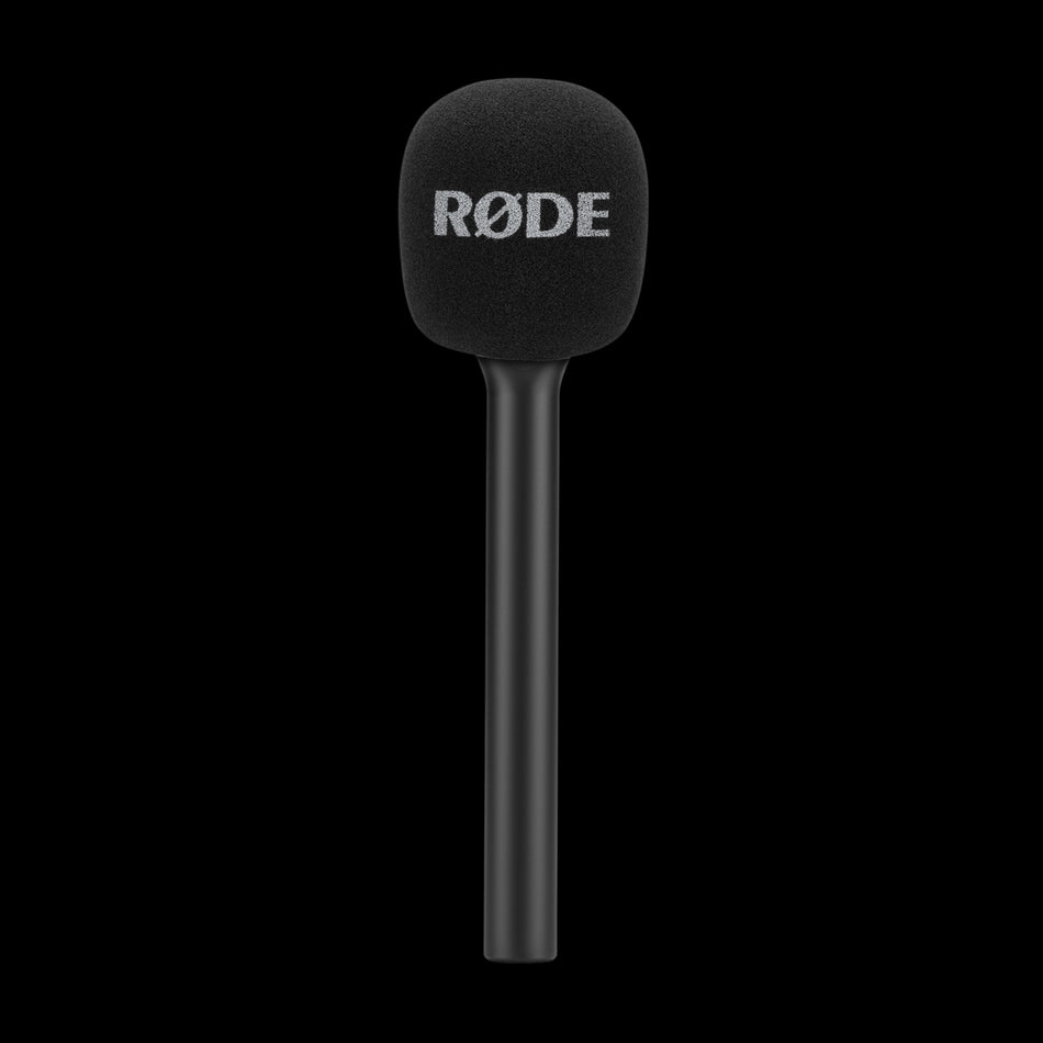 INTERVIEWGO RØDE InterviewGO Handheld ADAPTOR Microphone for Interviews, Podcasts, Vlogging – High-Quality, Portable, TRRS RODE