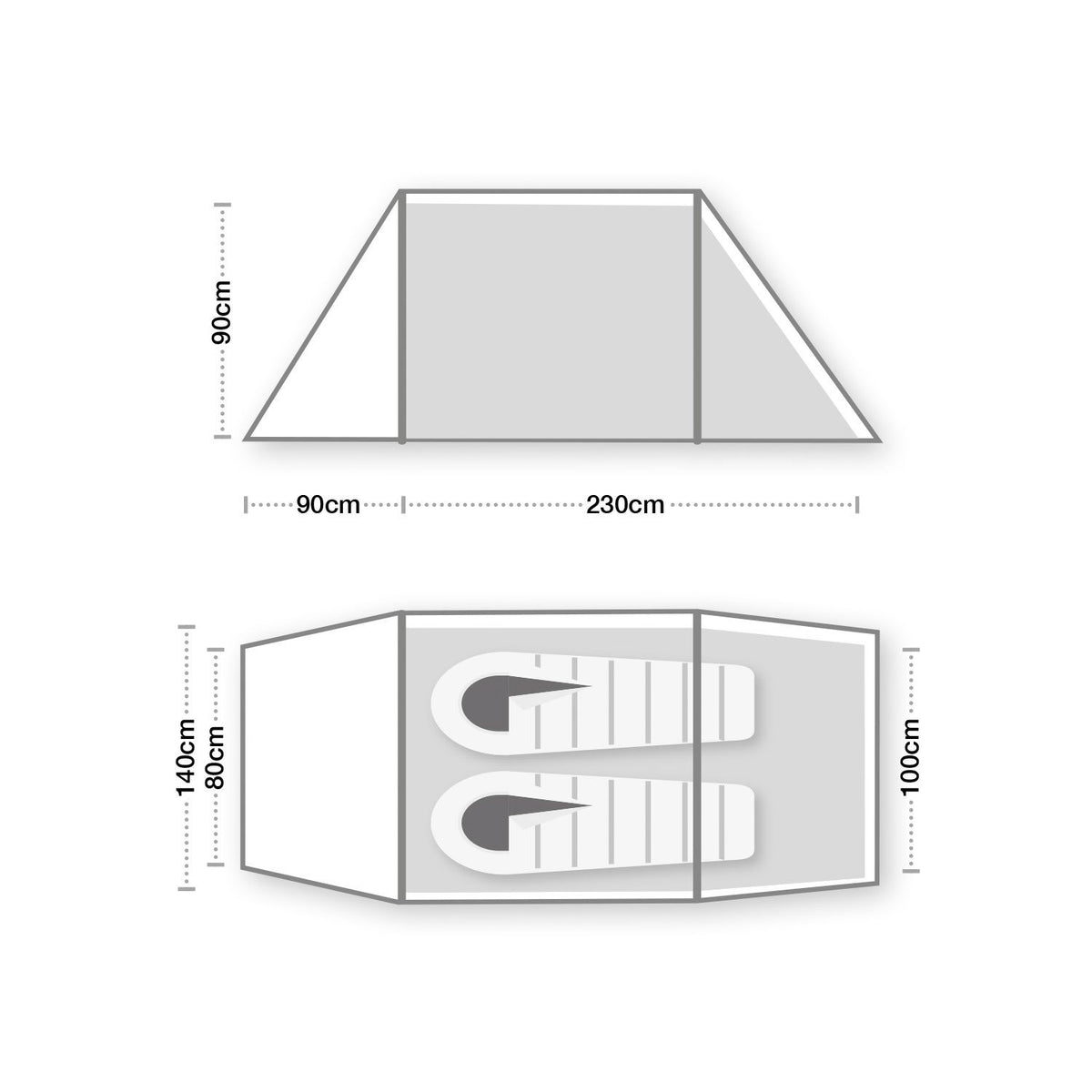 Wild Country Hoolie Compact 2 Tent, 2-Person Tents Wild Country