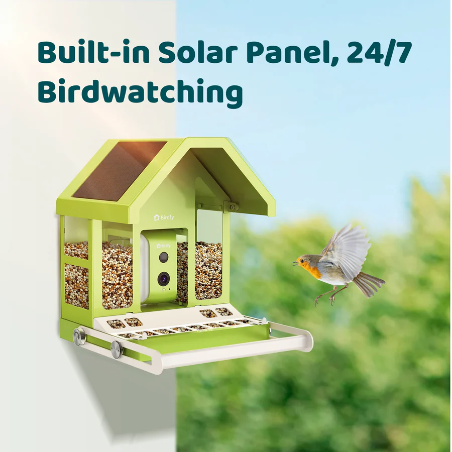 Birdfy Smart Metal Bird Feeder with Camera Bird Feeders Birdfy