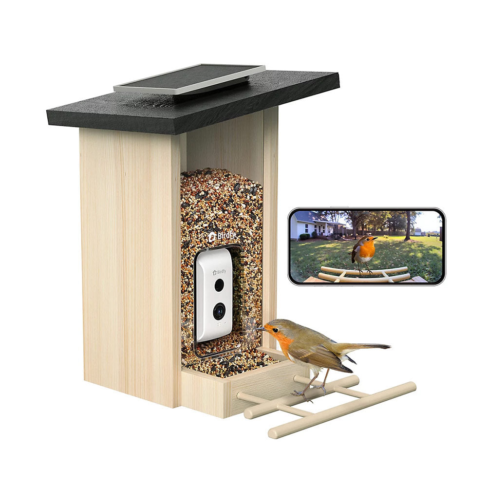 Birdfy Ebony Lite Smart Bird Feeder Bird Feeders Birdfy