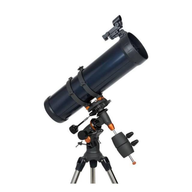 Celestron AstroMaster 130EQ Telescope with Phone Adapter & T-Adapter/Barlow Lens