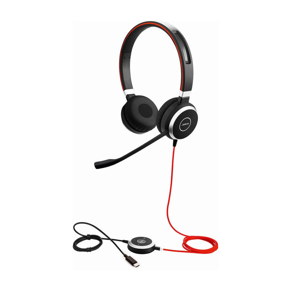Jabra EVOLVE 40 UC Stereo USB-C Corded Headset Corded Headsets Jabra   