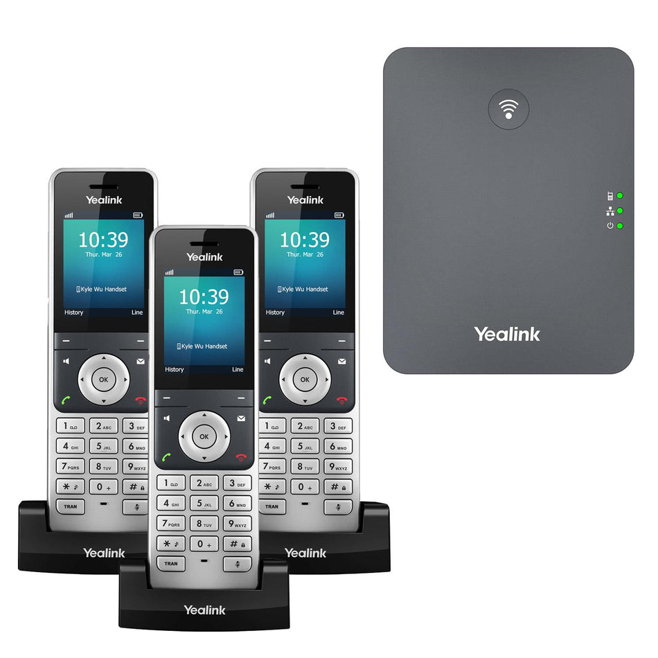 Yealink W76P Trio DECT IP Phone Cordless Phone Yealink