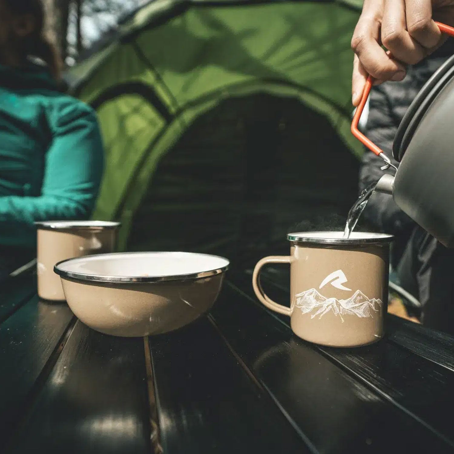 Robens Tongass Single Enamel Set Camping Accessories Robens