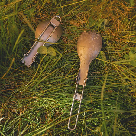 Robens Titanium Folding Spork UL Camping Accessories Robens