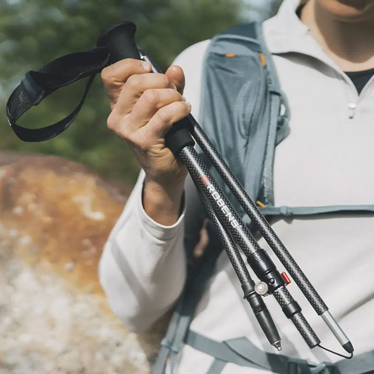 Robens Hawksdale Carbon UL Walking Poles Camping Accessories Robens