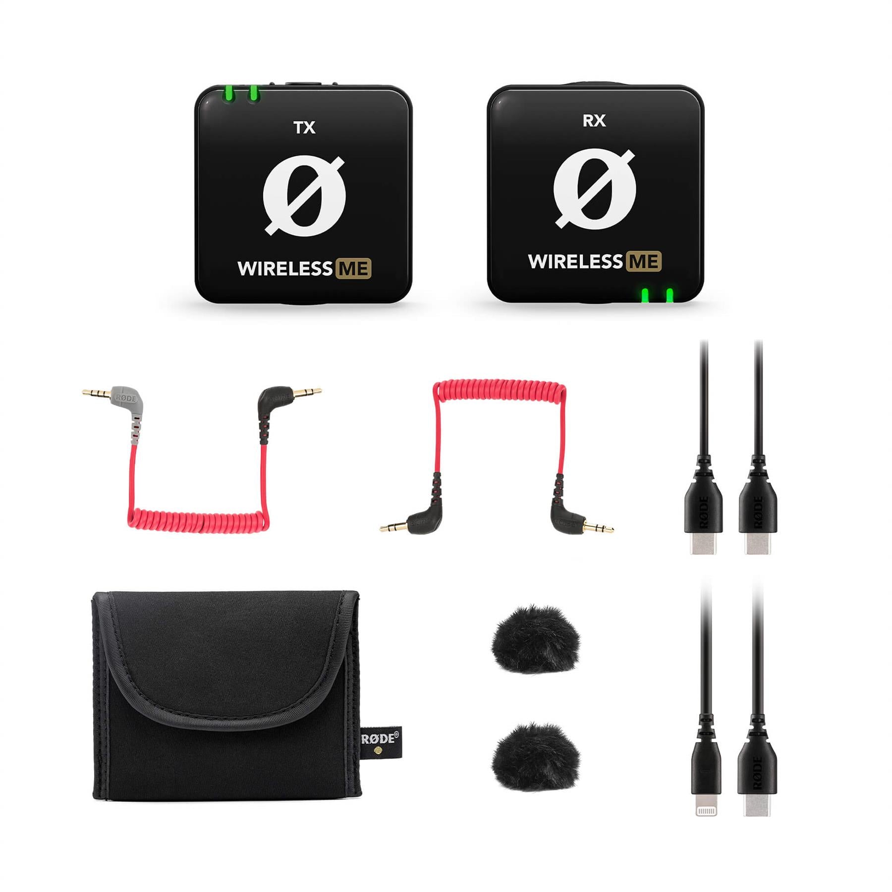 WIME RODE WIRELESS ME Dual-Channel Wireless Microphone System Vloggers Podcasters RODE