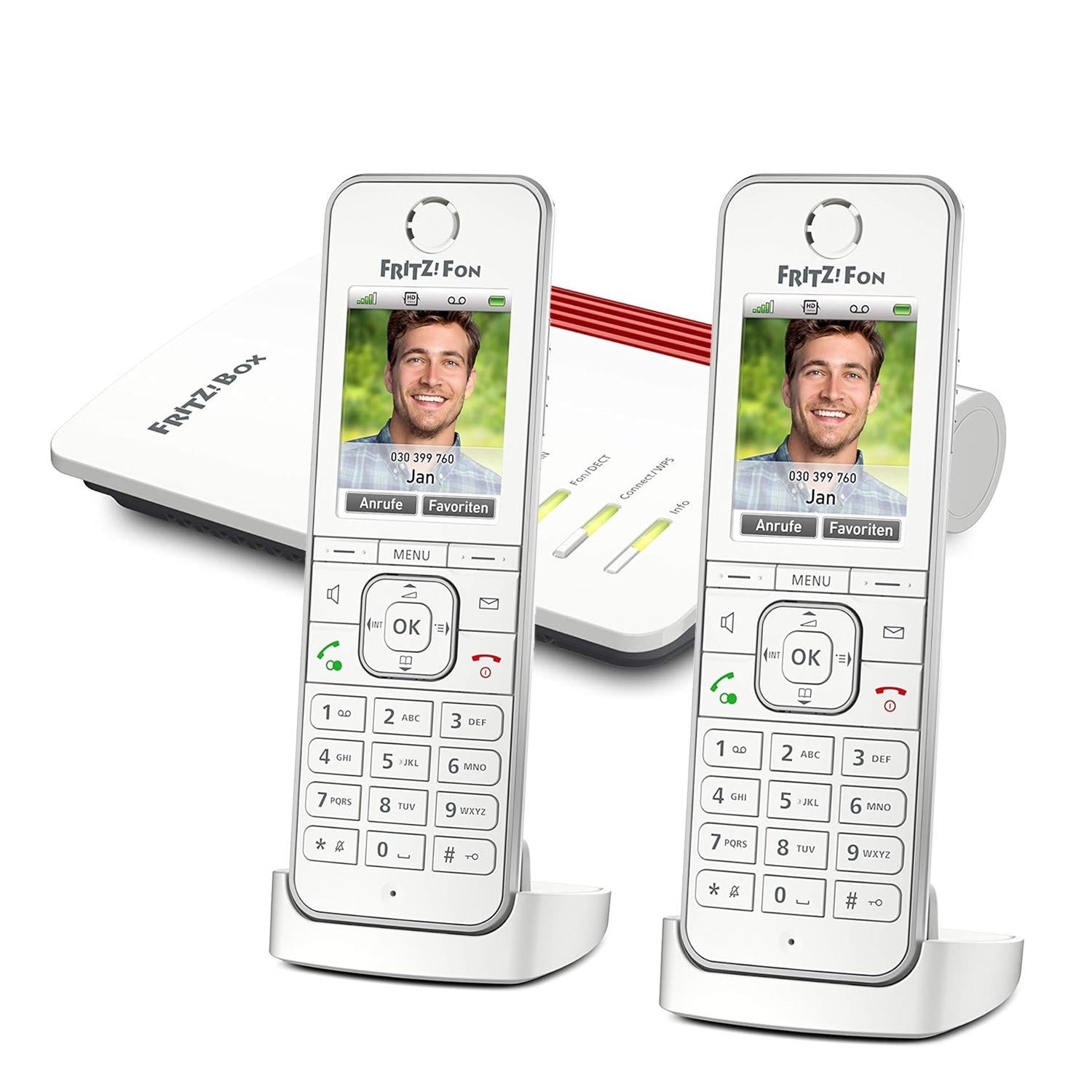 AVM FRITZ!Box 7530 AX WiFi Router & C6 Twin VoIP Phone – liGo.co.uk
