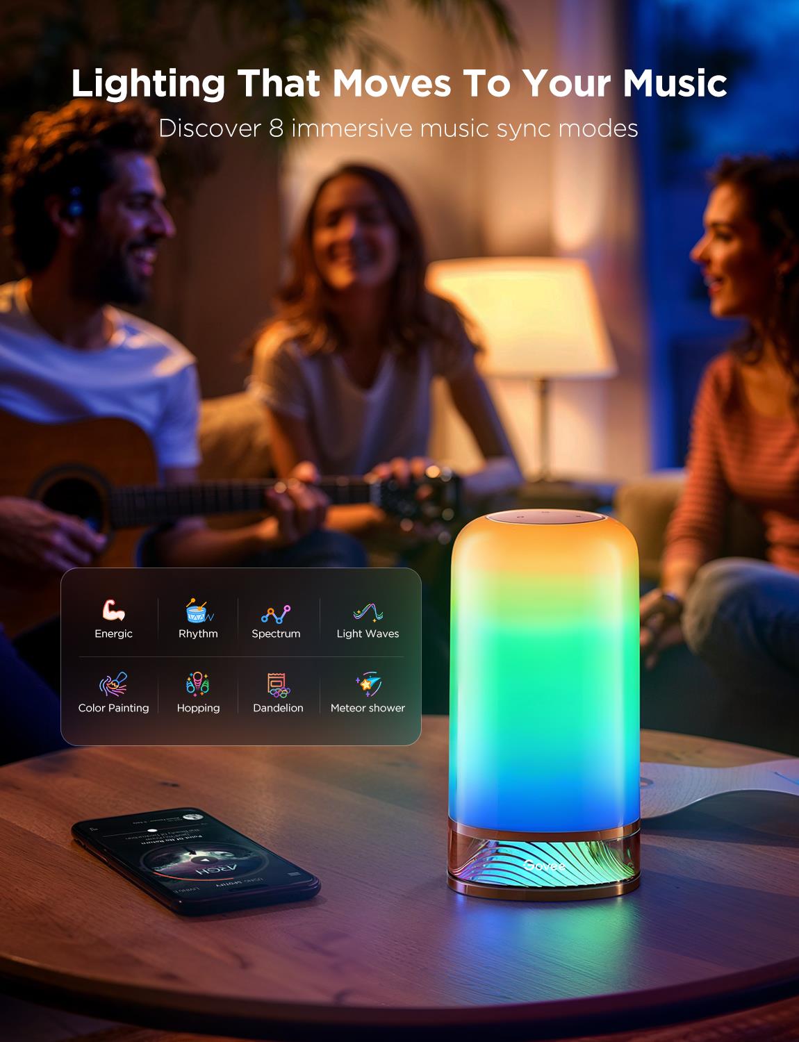 Govee Aura Smart Table Lamp Govee