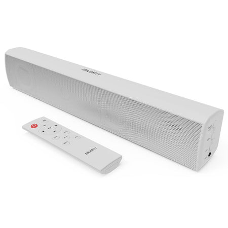 Majority Bowfell Bluetooth Soundbar for TV & Computer - White Soundbars Majority