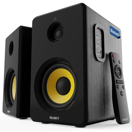 Majority D40X Bookshelf Active Speakers Bluetooth Speakers Majority