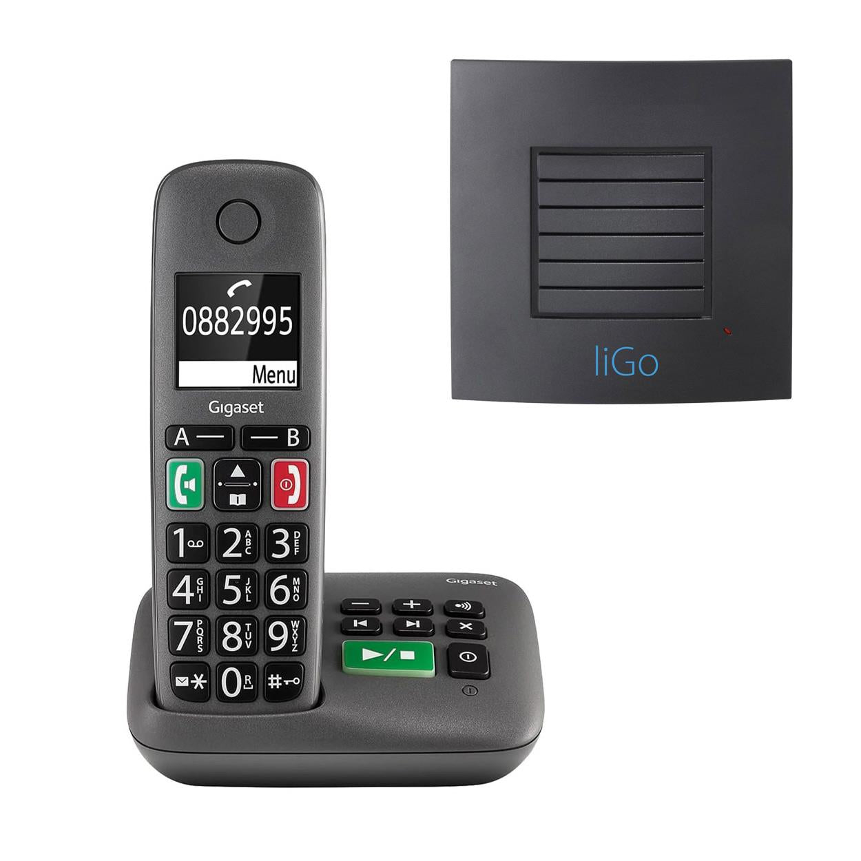 Gigaset Easy A Big Button Cordless Phone with Long Range Landline Phones Gigaset