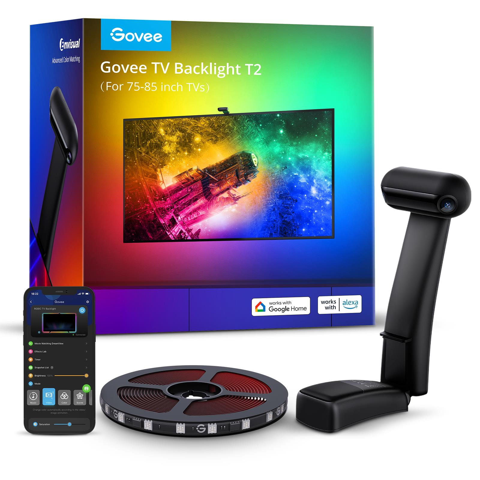Govee Dual Camera TV Backlight 55-65 Inch Govee