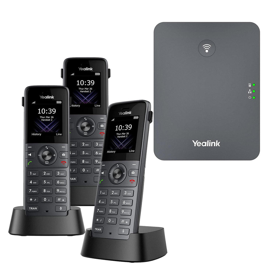 Yealink W73P Trio Cordless Phone Corded Phones Yealink