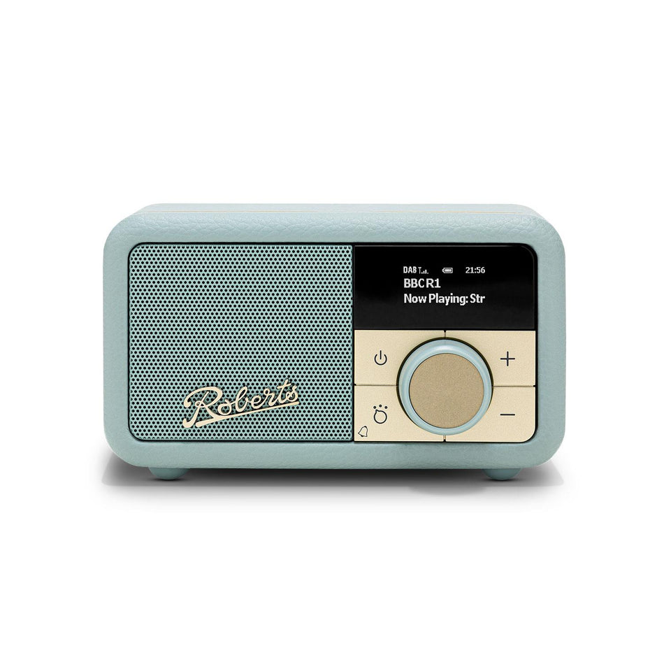 Roberts Revival Petite 2 DAB Radio & Portable Bluetooth Speaker in Duck Egg
