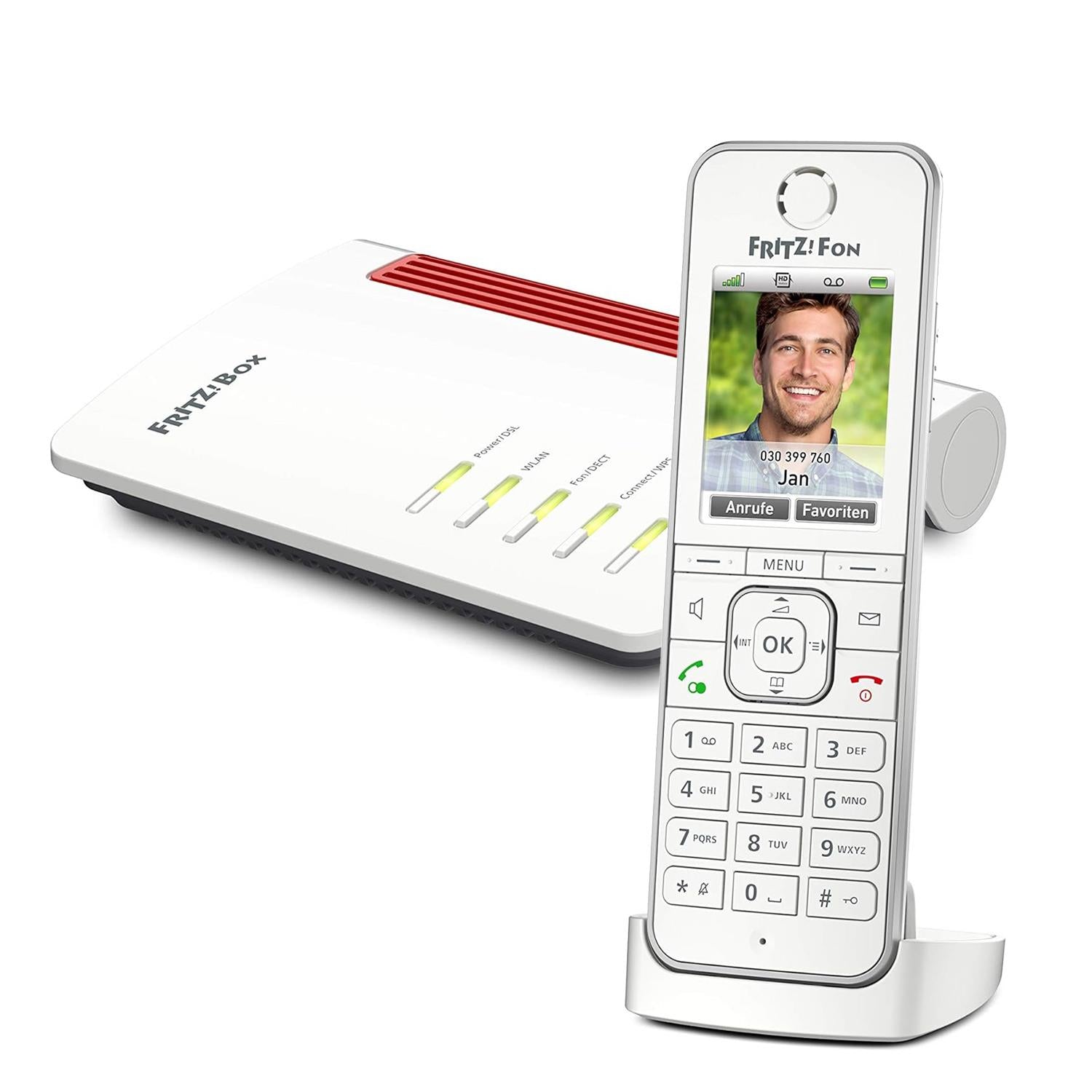 AVM FRITZ!Box 7530 AX WiFi Router & C6 VoIP Phone Handset – liGo.co.uk