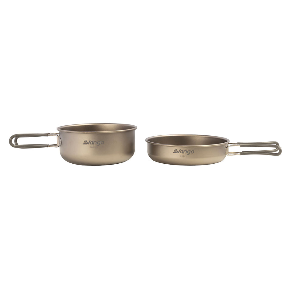 Vango Titanium 2 Piece Cook Set Camping Accessories Vango