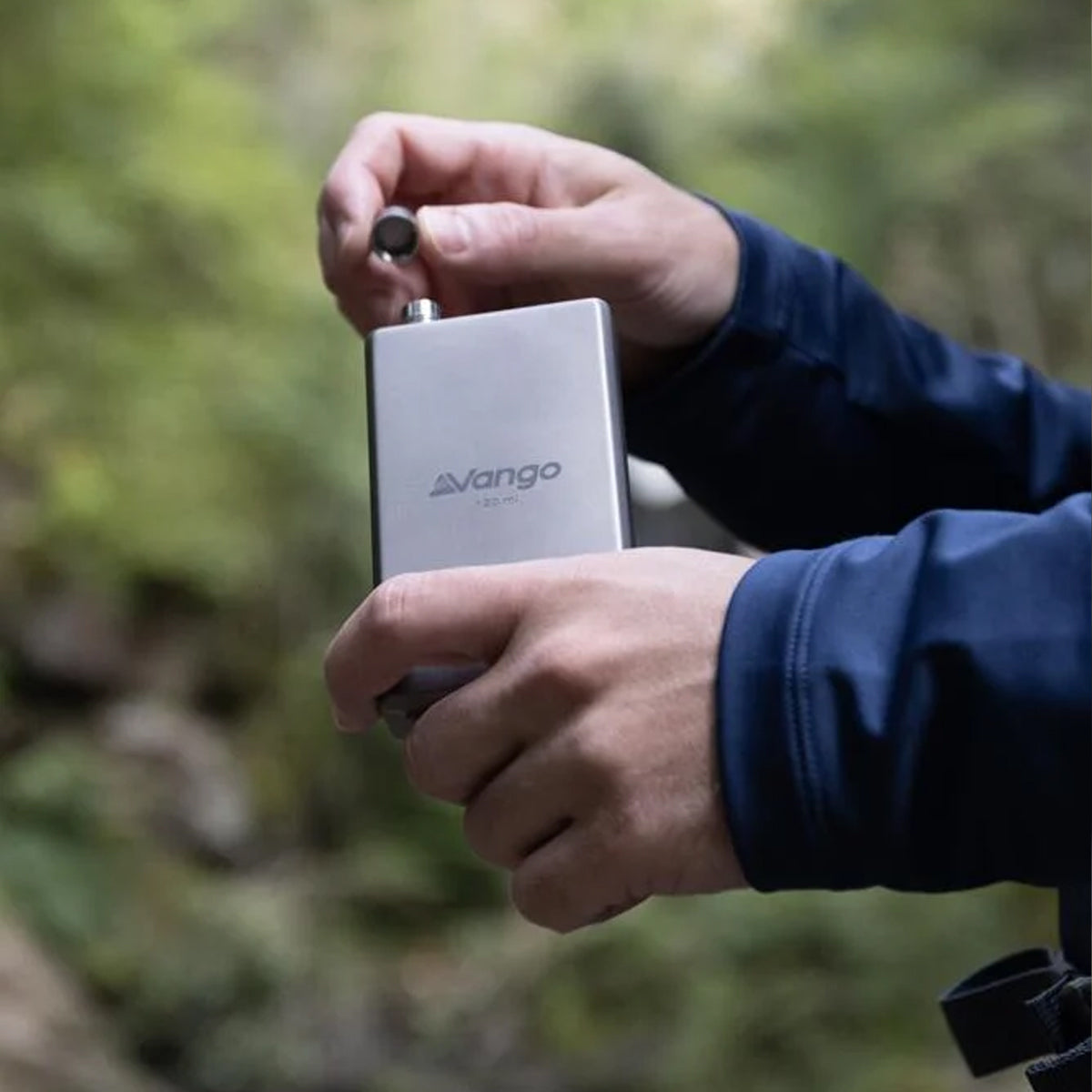 Vango Titanium Hip Flask 120ml Camping Accessories Vango