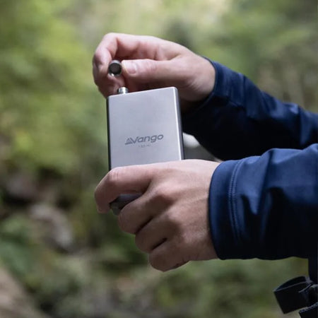 Vango Titanium Hip Flask 120ml Camping Accessories Vango