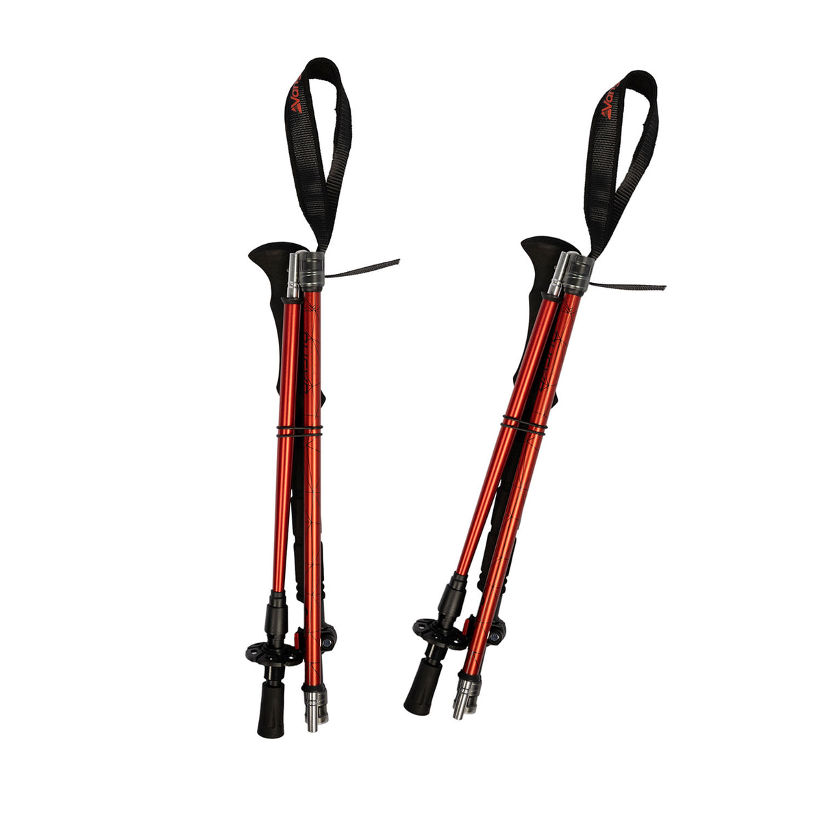 Vango Basho Folding Walking Pole (Pair) Camping Accessories Vango