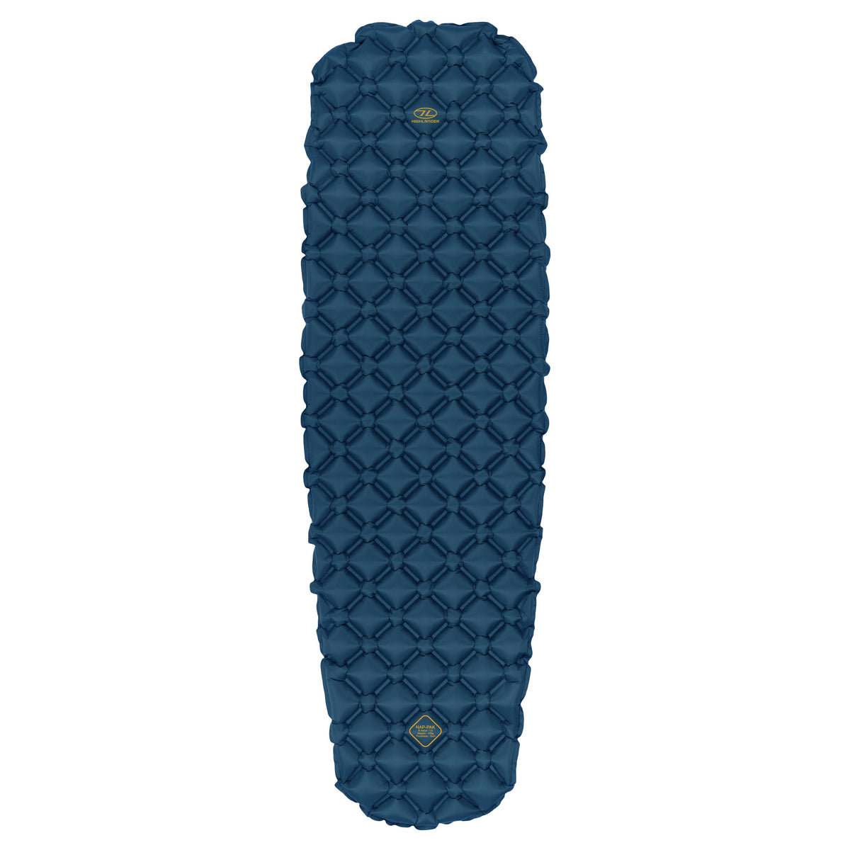 Highlander Nap Pak Inflatable Sleeping Mat - Deep Blue Camping Accessories Highlander