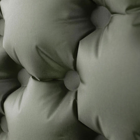 Highlander Nap-Pak Arctic R11 Inflatable Sleeping Mat - Olive Green Camping Accessories Highlander